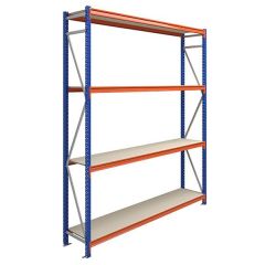 AR Longspan Shelving - 3mtr High 4 Shelves