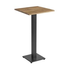 Poseur Table - Rustic Antique - 600x600mm