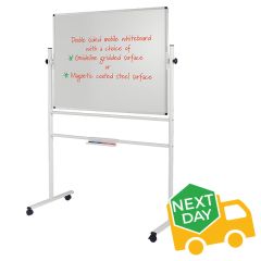 Write-On® Revolving Whiteboards