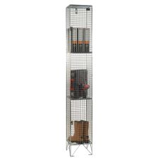 3 Door Wire Mesh Locker 