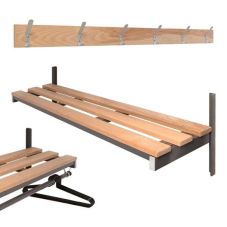 Changing Room Accessories - Hooks. Shelving and Rails