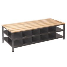 Double Depth Bench with 24 Shoes Storage