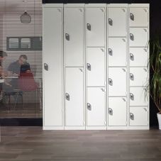 Office Lockers - White