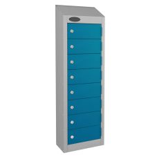 Probe Personal Effects Lockers Inc Sloping Tops - Blue