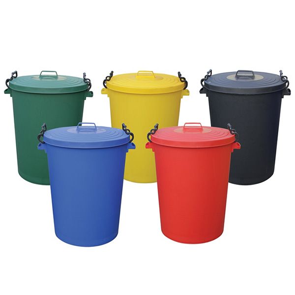 85 Litre Clip On Dustbin - Available For Next Day Delivery