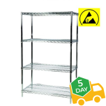 ESD Chrome Wire Shelving - H1625mm