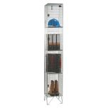 4 Door Wire Mesh Locker