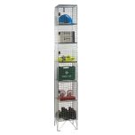 6 Door Wire Mesh Locker