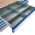 6 compartment drawer insert - Empty