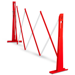 Armorgard Safety Barricade - (140 - 2525mm Extended Width)