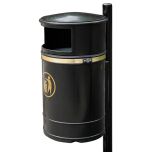 Ashton Wall-Mounted Plastic Litter Bins