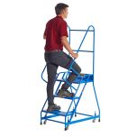 Climb-IT Spring Load Steps - 3 tread Blue