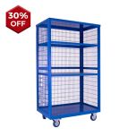 Boxwell Mobile Storage Cages - H1655mm