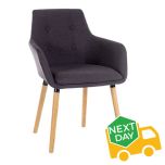 Button Back Reception Chair