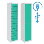 Dual USB Tablet Charging Lockers