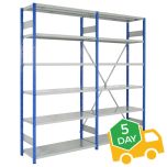 E4 Modular Shelving - Starter Bay + Extension Bay