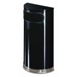 Rubbermaid Designed Line Half Round Waste Bin - 34 Litre