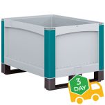 Heavy Duty Euro Containers with Solid Sides