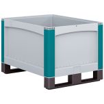 Heavy Duty Euro Containers with Solid Sides 