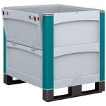 Heavy Duty Euro Containers with Half-Drop Door