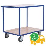 Heavy Duty 2 Shelf Trolley