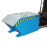 Low Height Tipping Skip with Optional Lid