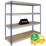 M3 Boltless Shelving - 230 to 300kg Load Capacities