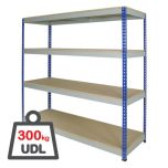 M3 Boltless Shelving - 230 to 300kg Load Capacities