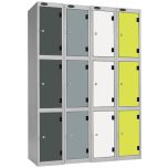 Probe ShockBox Inset Laminate Lockers - Colourful Shockproof Lockers