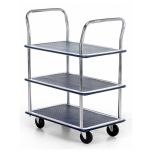 Steel 3 Shelf Trolley