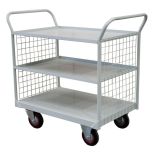 3 Shelf Trolley - White