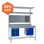 Square Tube Industrial Workbench Kit 3 - Special Offer