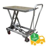 Stainless Steel Mobile Scissor Lift Tables