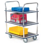 3 Shelf Steel Service Trolley