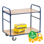 General Purpose 2 Shelf Trolley