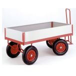 Turntable Truck with Steel Deck