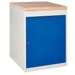 TUFF Cupboard Pedestal with accessory Extra Beech Top