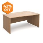 Maestro 25 - Panel End Wave Desk