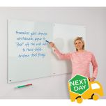 Write-On® Magnetic Glass Whiteboards