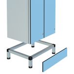 Probe ZenBox Aluminium Lockers - Stand for nest of 2 Lockers + Optional Plinth