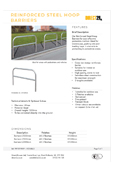 Reinforced Steel Hoop Barriers
