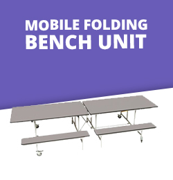 Mobile Folding Bench Unit