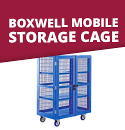 Mobile storage cage