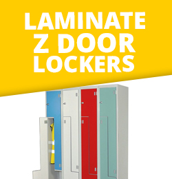 Laminate Z door Lockers