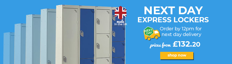 Get Your Lockers tomorrow with our Next Day Express Lockers at Direct2U!