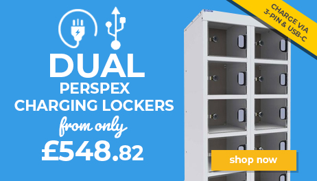 Order Dual USB Perspex Lockers now at Direct2U