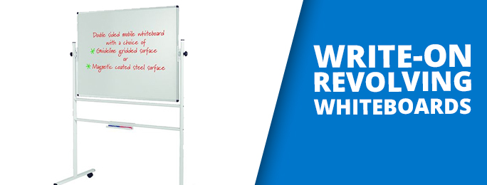 Write-on Revolving Whiteboard