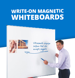 Write-on Magnetic Whiteboard