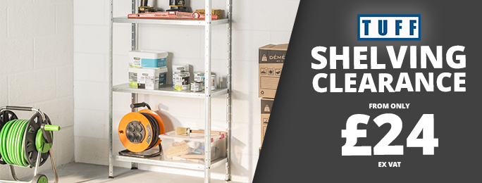 TUFF Clearance Shelving