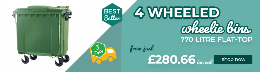 Shop Our best-selling 4 Wheeled wheelie bins- 770 Litre